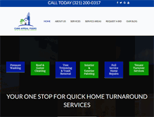 Tablet Screenshot of curbappealreo.com